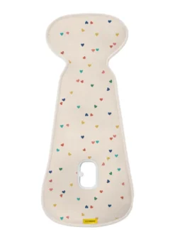 Aeromoov Alle Accessoires|Veiligheid Onderweg * Air Layer Buggy Confetti Hearts Beige