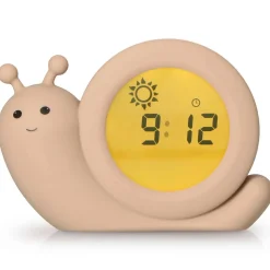 Alecto Slaapwekkers|Nachtlampjes * Slaaptrainer - Nachtlamp - Wekker Simon Beige