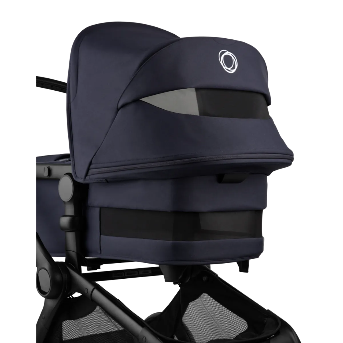 Bugaboo Combi Kinderwagens * Fox 5 Renew Kinderwagen Compleet Black - Deep Indigo Blauw