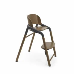 Bugaboo Meegroeistoelen * Giraffe Kinderstoel Warm Wood / Grey Bruin