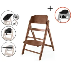 Cybex Meegroeistoelen * Click & Fold 4 in 1 Kinderstoel All Natural Dark Naturel