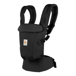 Ergobaby Ergobaby Draagzak * Draagzak 3P Adapt Soft Touch Cotton Onyx Black Zwart