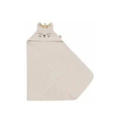 Jollein Badcapes|Bedtextiel * Badcape Badstof Charlie Beige