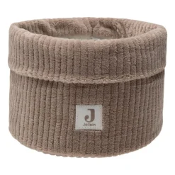 Jollein Manden|Bedtextiel * Commodemandje Cloudy Rib Milky Coffee Bruin