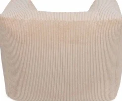 Jollein Kinderfauteuils|Bedtextiel * Fauteuil Beanbag Corduroy Natural Beige