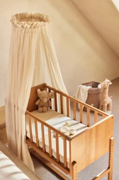 Jollein Manden|Bedtextiel * Opbergmand Cloudy Rib Milky Coffee Bruin