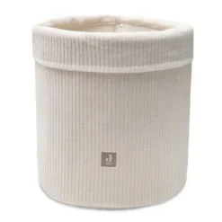 Jollein Manden|Bedtextiel * Opbergmand Cloudy Rib Oatmeal Beige