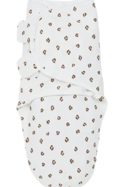 Meyco Inbakerdoeken|Bedtextiel * SwaddleMe Inbakerdoek Mini Panther Soft Pink 0-3 mnd Wit