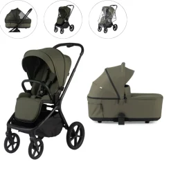 Pericles Combi Kinderwagens|Compacte Kinderwagens * Kinderwagen Noa Compleet Olive Groen