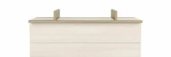 Quax Commode Barrier * Commode Extensie Flow Honey Ash Bruin