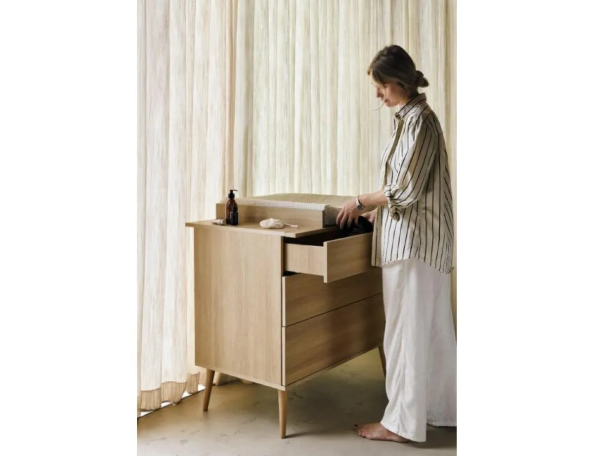 Quax Commode Barrier * Commode Extensie Flow Honey Ash Bruin