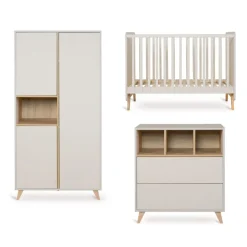 Quax Complete Babykamers * 3 delige Babykamer Loft Clay Beige