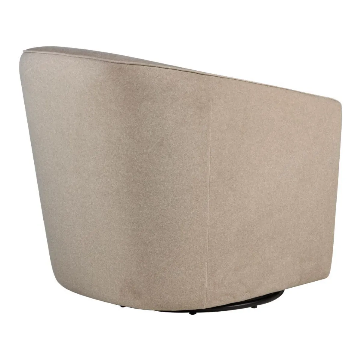 Quax Accessoires * Fauteuil Gomi Swivel & Gliding Mohair Latte Bruin