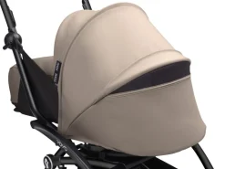 Stokke Combi Kinderwagens|Compacte Kinderwagens * YOYO³ Kinderwagen Compleet met 0+ Newborn Pack – Black Frame Taupe